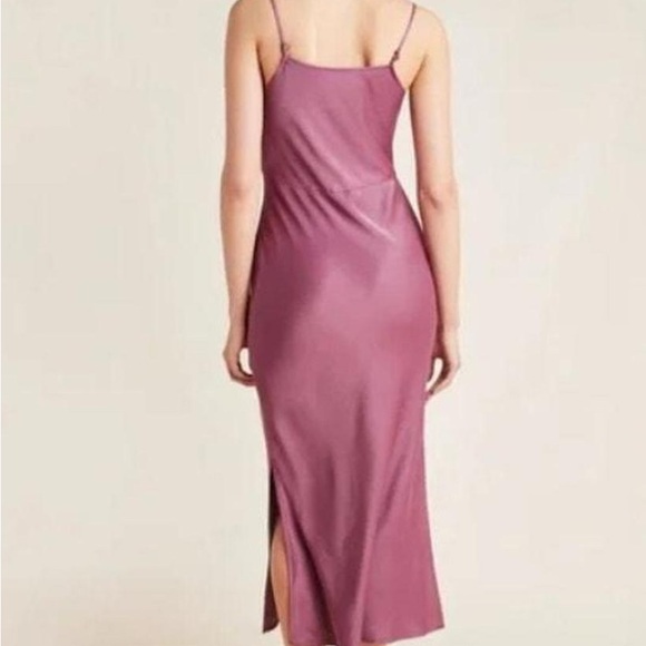 Anthropologie‎ Pink Purple Slip Dress - Picture 9 of 9